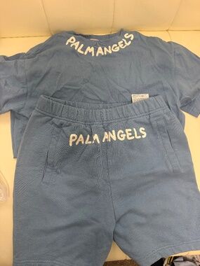 Palm Angels shirt and shorts set